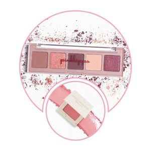 Pinklipps Eye Shadow Palette In Mauve Me & Moonslice Pressed Blush in Beautiful